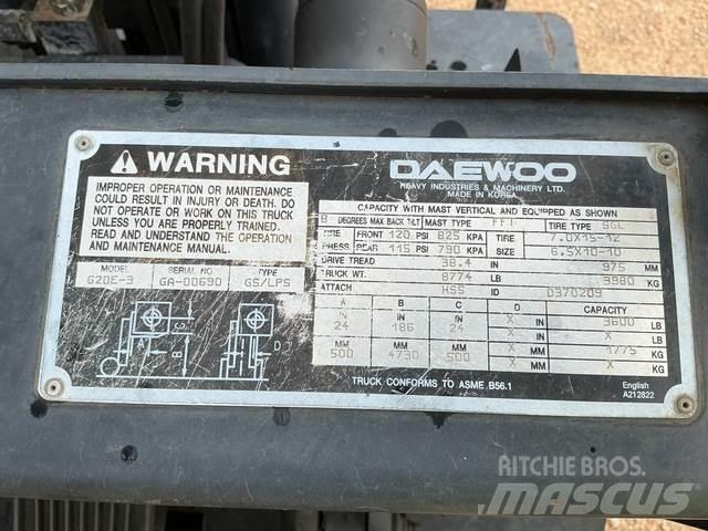 Daewoo G20E-3 Ostalo za građevinarstvo