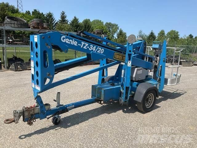 Genie TZ-34 Vučne prikolice se podiznom košarom