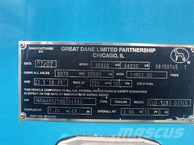 Great Dane  Prikolice sa sandukom