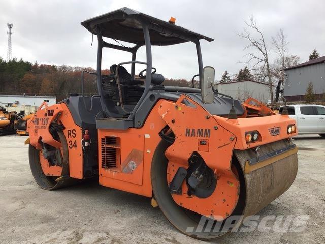 Hamm HD+120 V0 Valjci sa duplim bubnjem