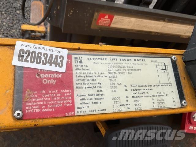 Hyster E40XL Električni viljuškari