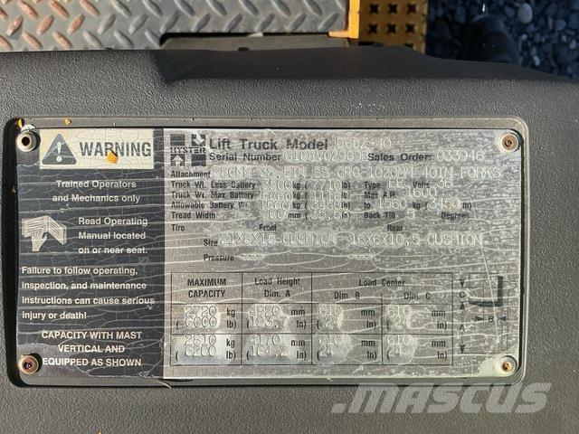 Hyster E65Z-40 Električni viljuškari