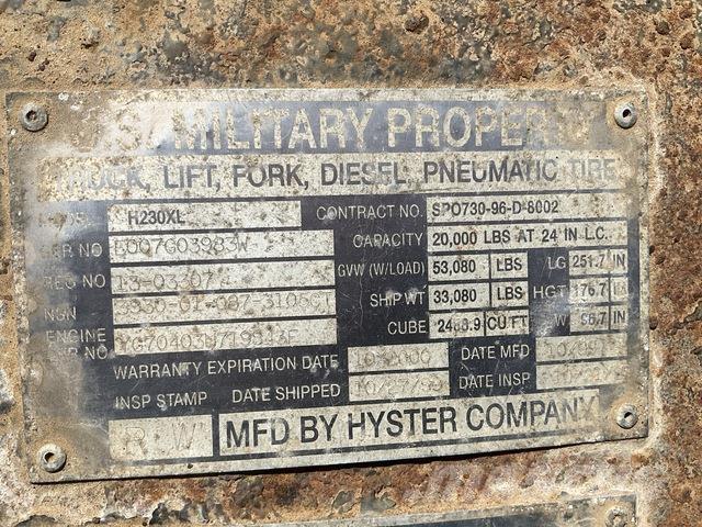 Hyster H230XL Viljuškari - ostalo