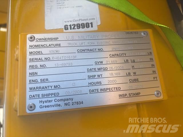 Hyster V35ZMU Srednje dizajući komisioni viljuškar
