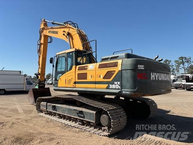 Hyundai HX380L Bageri guseničari