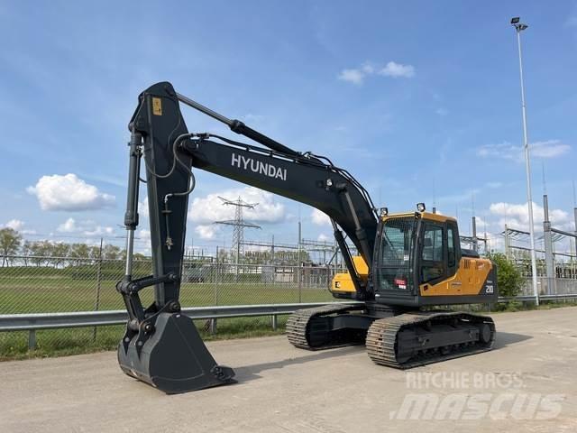 Hyundai R210 Bageri guseničari