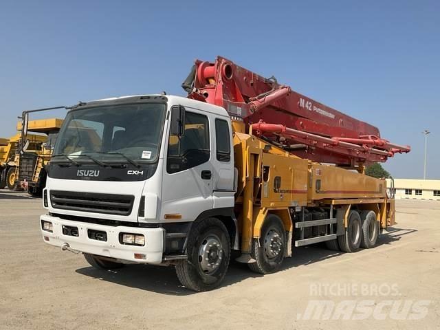 Isuzu CXH50T Kamionske beton pumpe