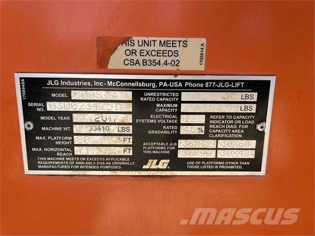 JLG 800S Teleskopske podizne platforme