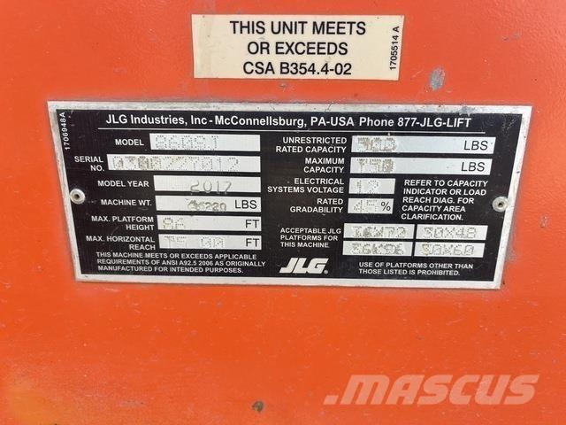 JLG 860SJ Teleskopske podizne platforme