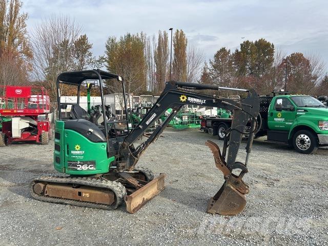 John Deere 26G Bageri guseničari