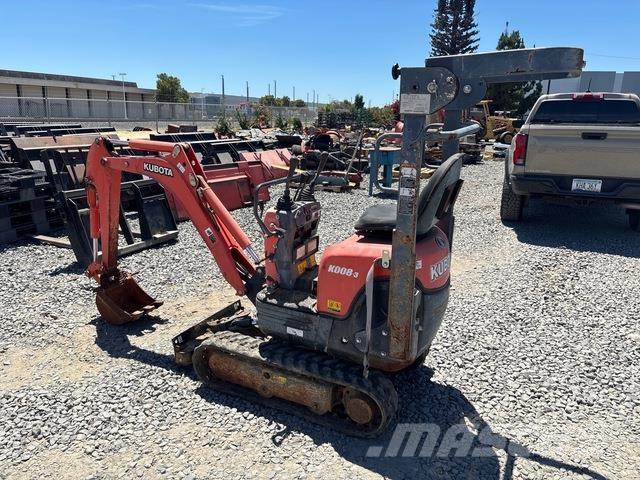 Kubota K008T4 Bageri guseničari
