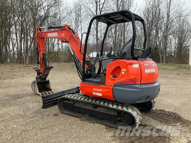 Kubota KX040-4 Bageri guseničari