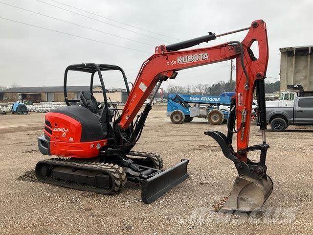 Kubota KX040-4 Bageri guseničari