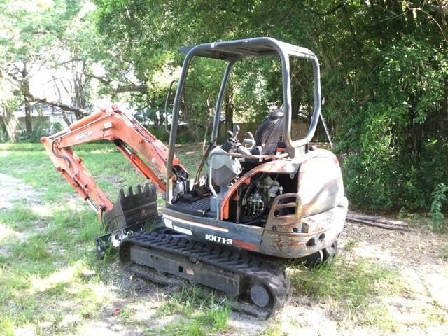 Kubota KX71-3 Bageri guseničari