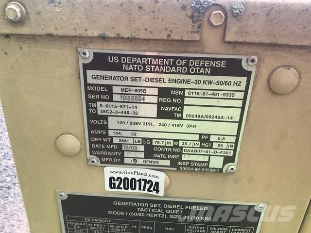  L3 MEP-805B Dizel generatori
