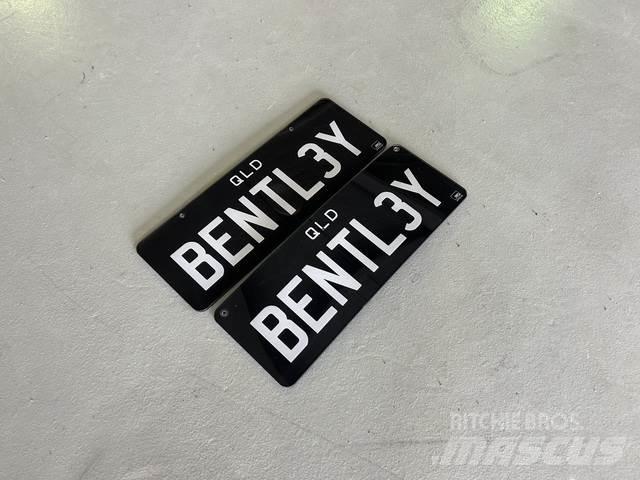  License Plate Ostalo za građevinarstvo