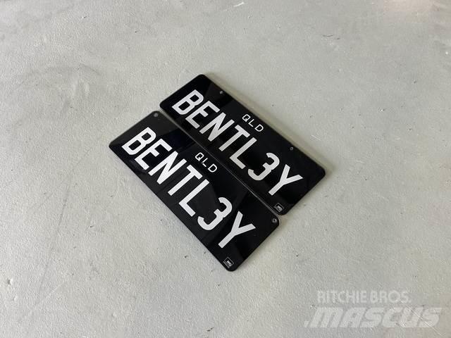  License Plate Ostalo za građevinarstvo