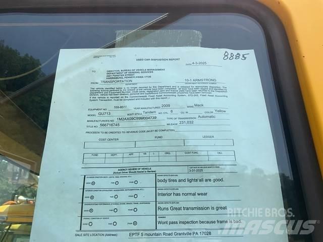 Mack 700 Snežne daske i plugovi