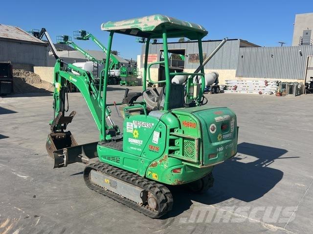 Takeuchi TB216 Bageri guseničari