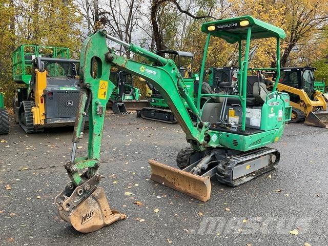 Takeuchi TB216 Bageri guseničari