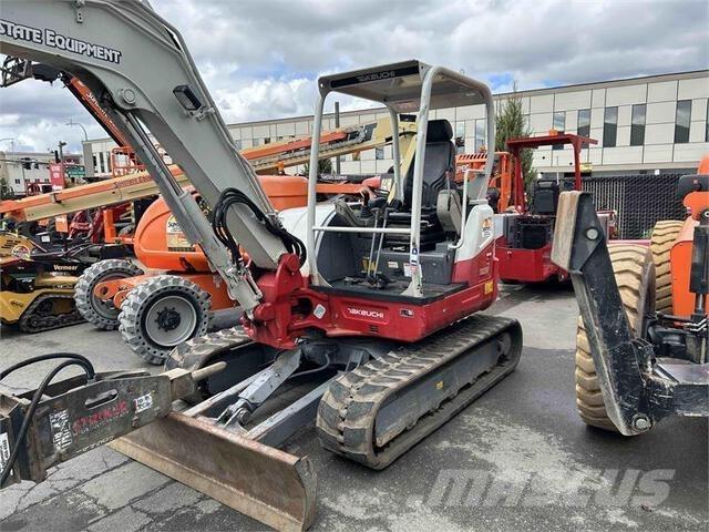 Takeuchi TB260 Bageri guseničari