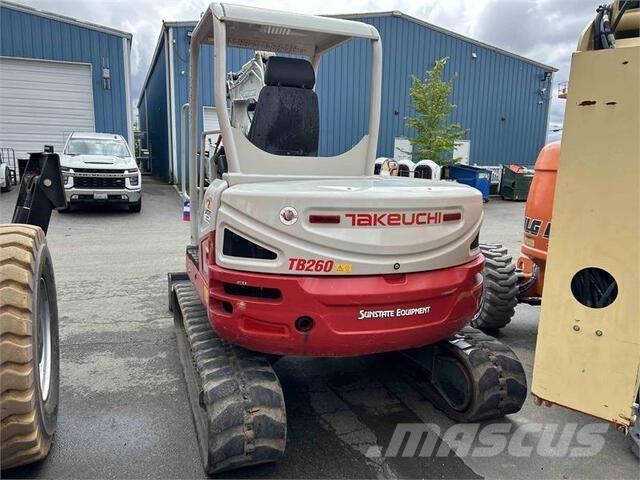 Takeuchi TB260 Bageri guseničari