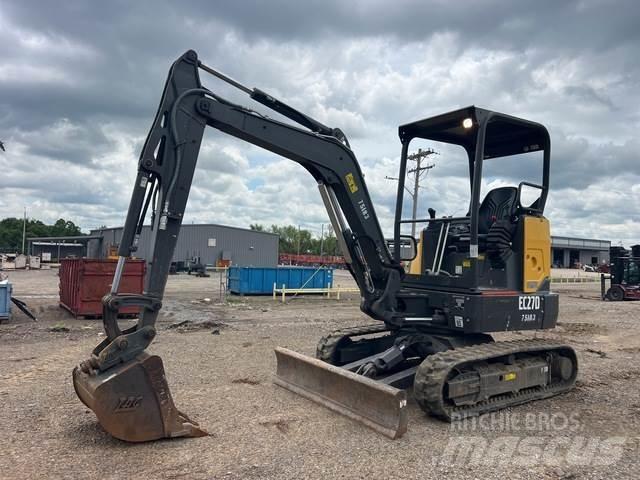 Volvo EC27D Bageri guseničari