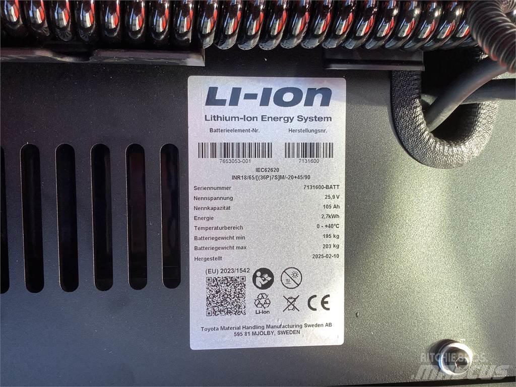 Toyota SWE120L Ručni električni viljuškar