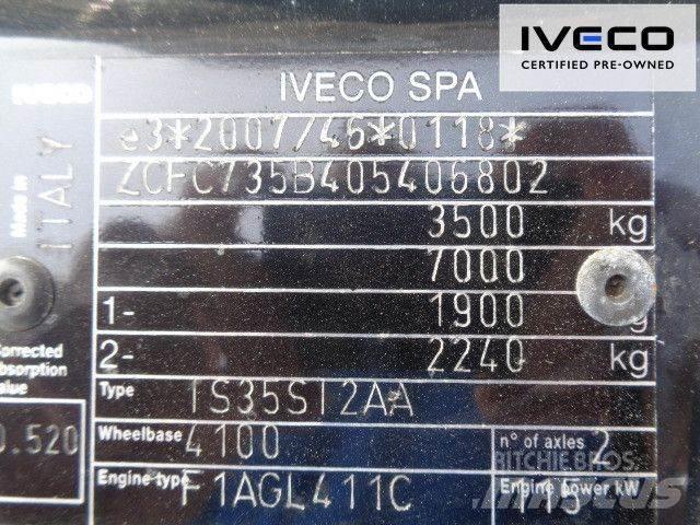 Iveco 35S16 Sanduk kamioni