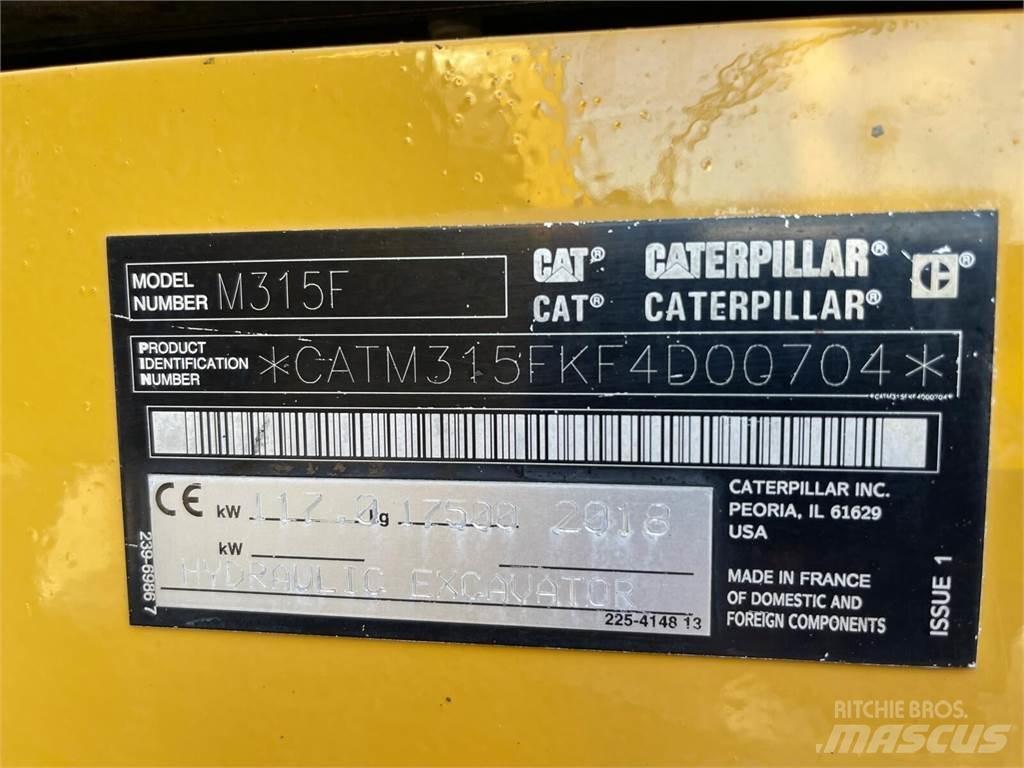 CAT M315F Bageri točkaši