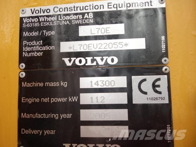 Volvo L70E Utovarivači na točkove