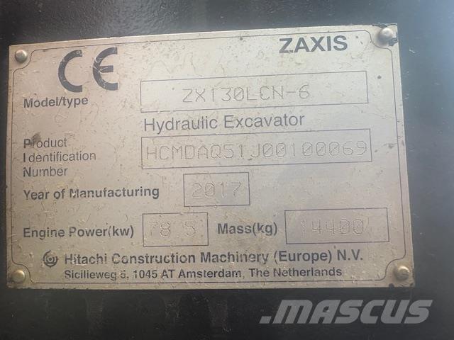 Hitachi ZX130-6 Bageri guseničari