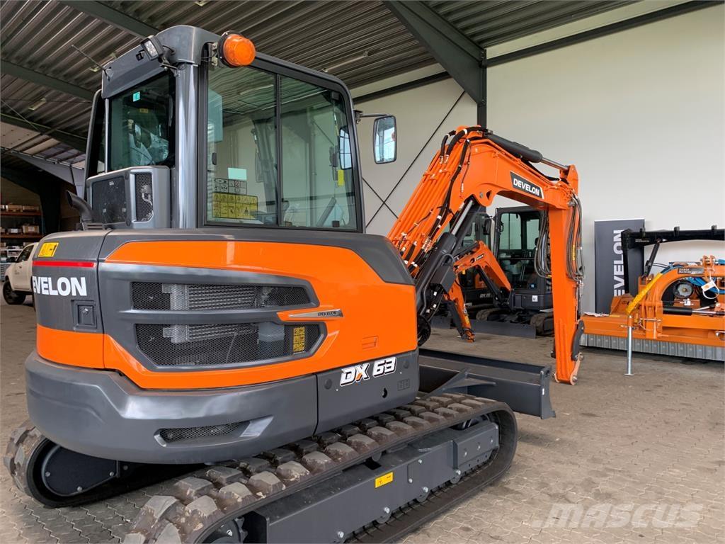 Develon DX63-7 Bageri guseničari