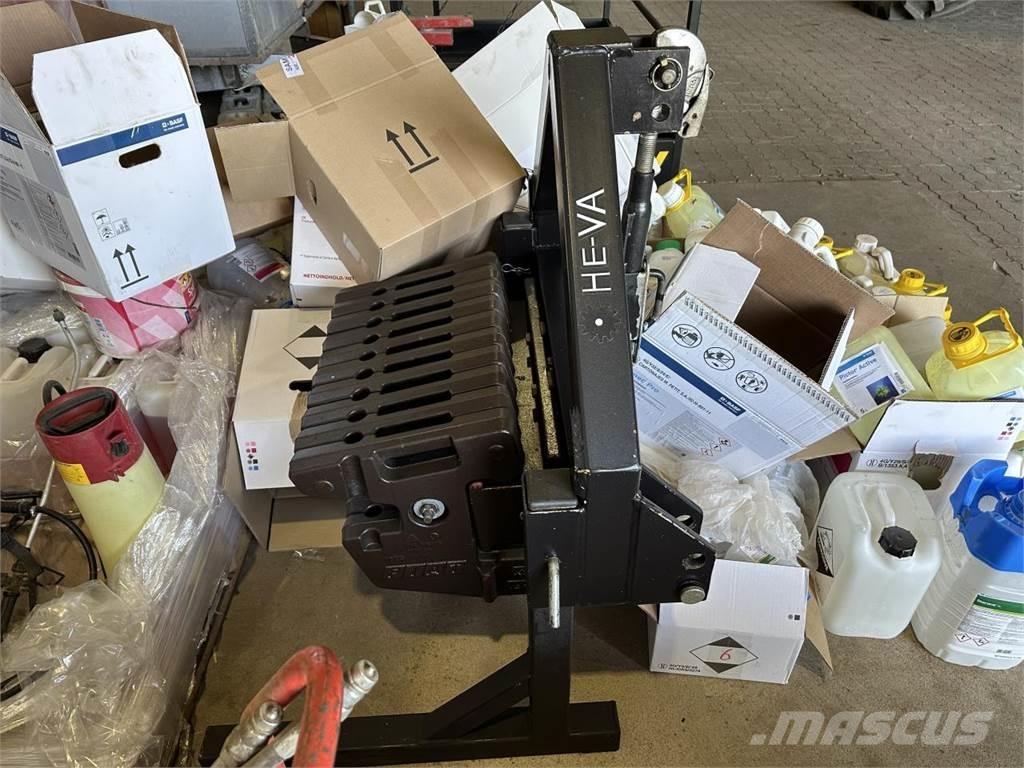 He-Va 500 KG. Prednji tegovi