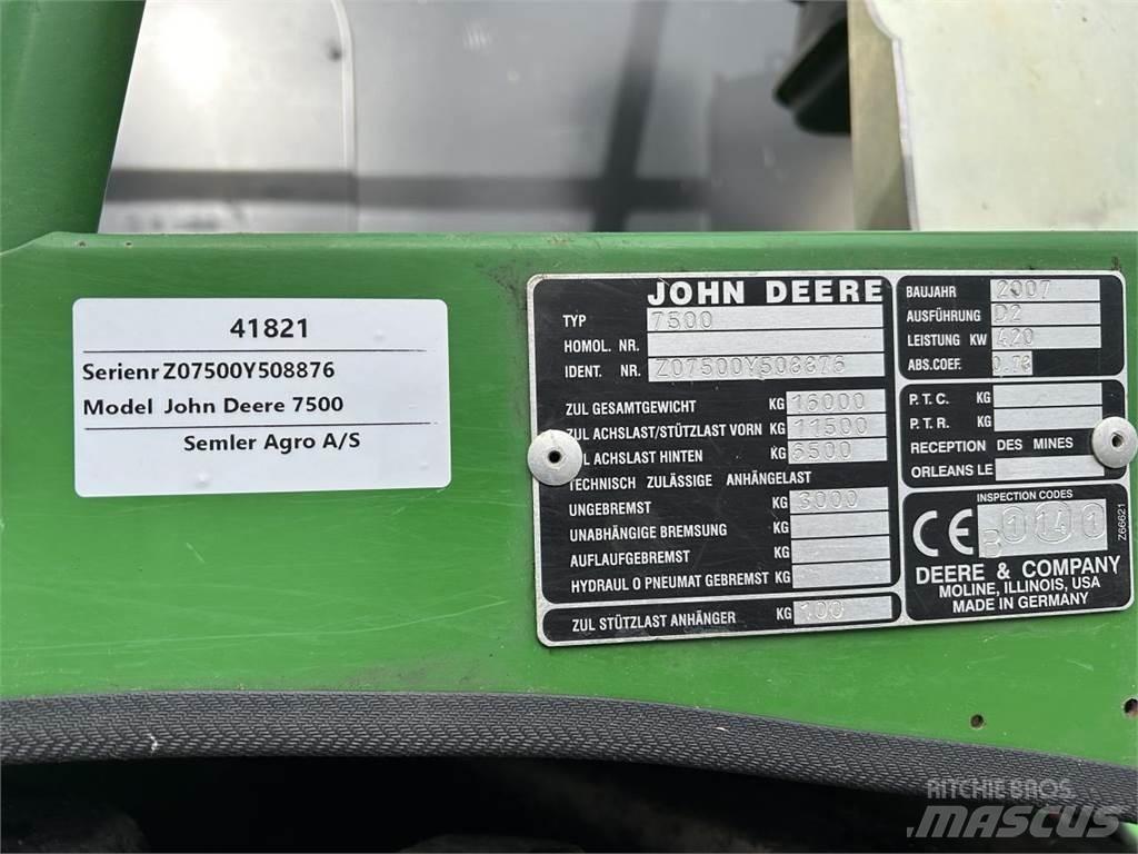 John Deere 7500 Kombajni za stočnu hranu