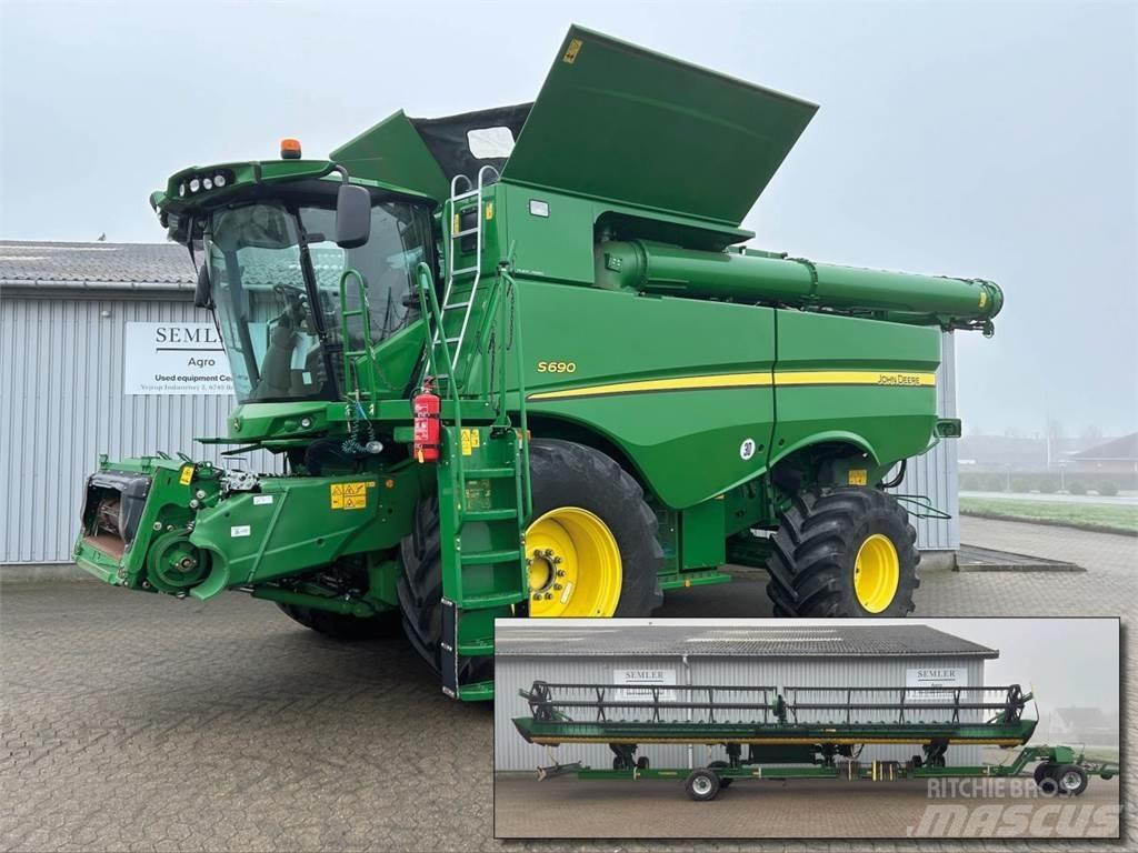 John Deere S690 Kombajni
