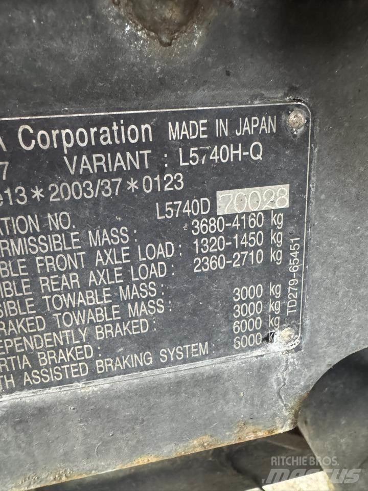 Kubota 5740 Manji traktori