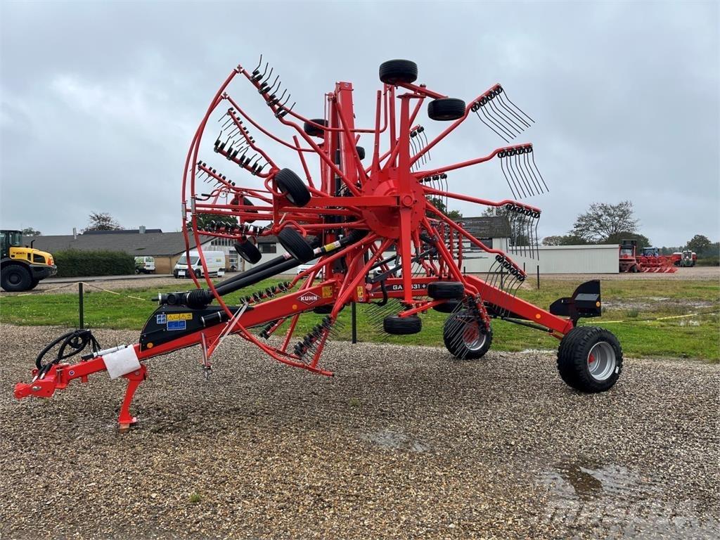 Kuhn GA9531 + Okretači i sakupljači sena