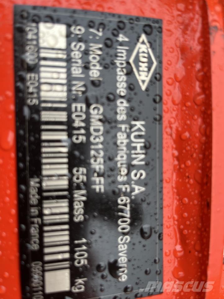 Kuhn GMD 3125 F Skupljači