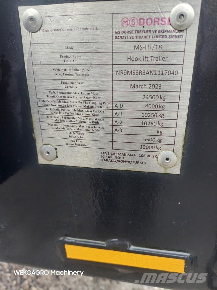 MS Dorse HT/18 Ostale prikolice