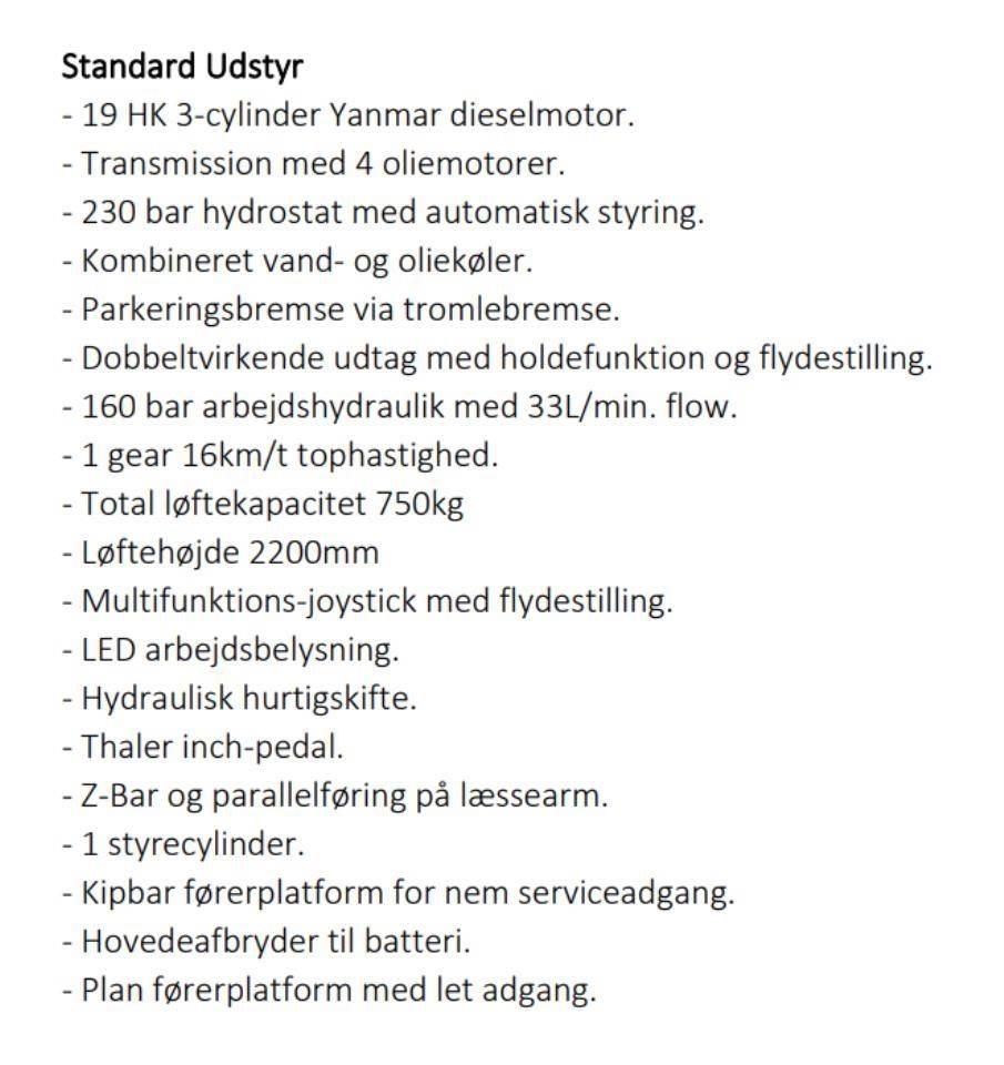 Thaler 1220 Mini utovarivači