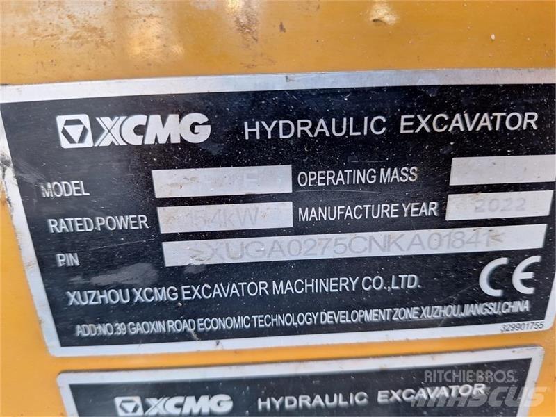 XCMG Xe27e Mini bageri < 7t