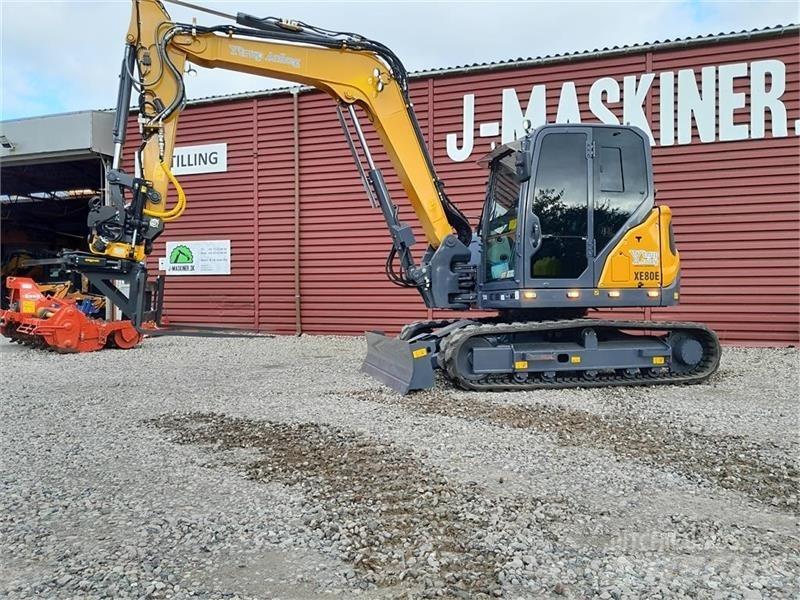 XCMG XE80E Bageri guseničari