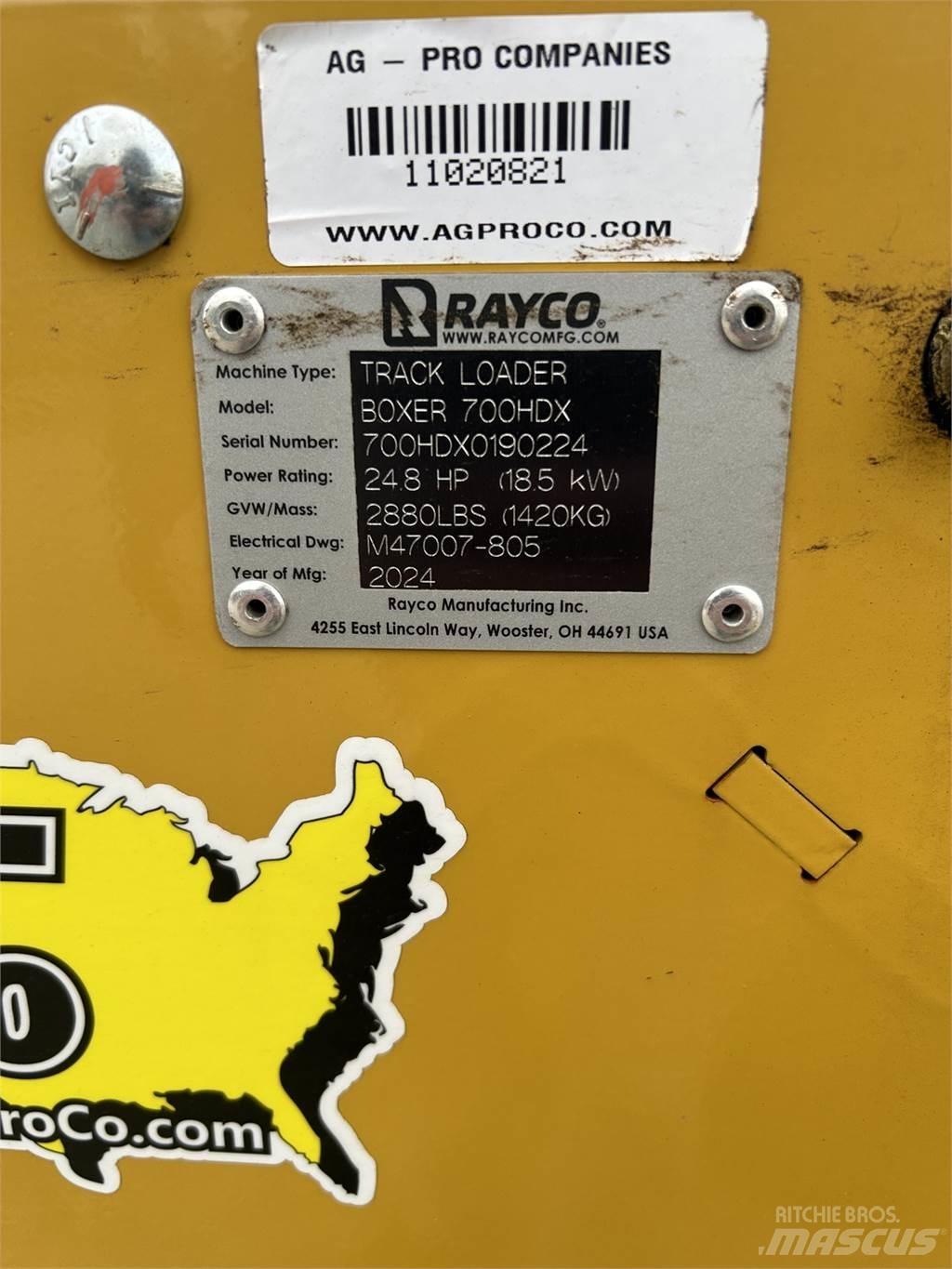 Boxer 700HDX Mini bageri < 7t