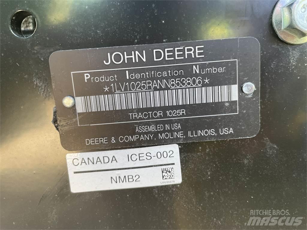 John Deere 1025R Manji traktori