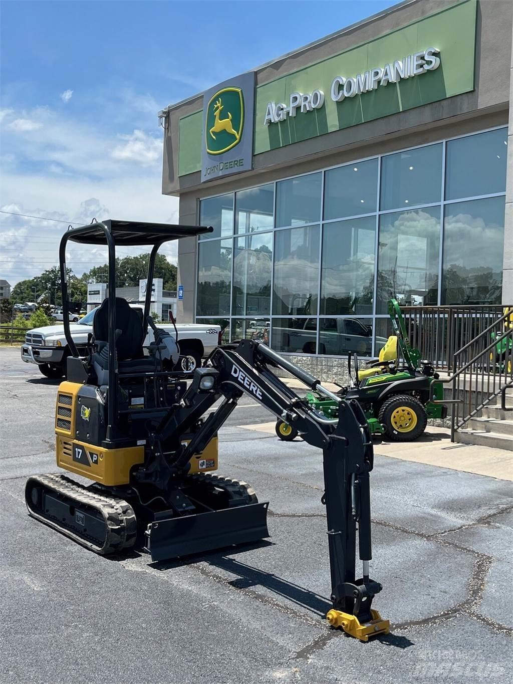 John Deere 17 P Mini bageri < 7t