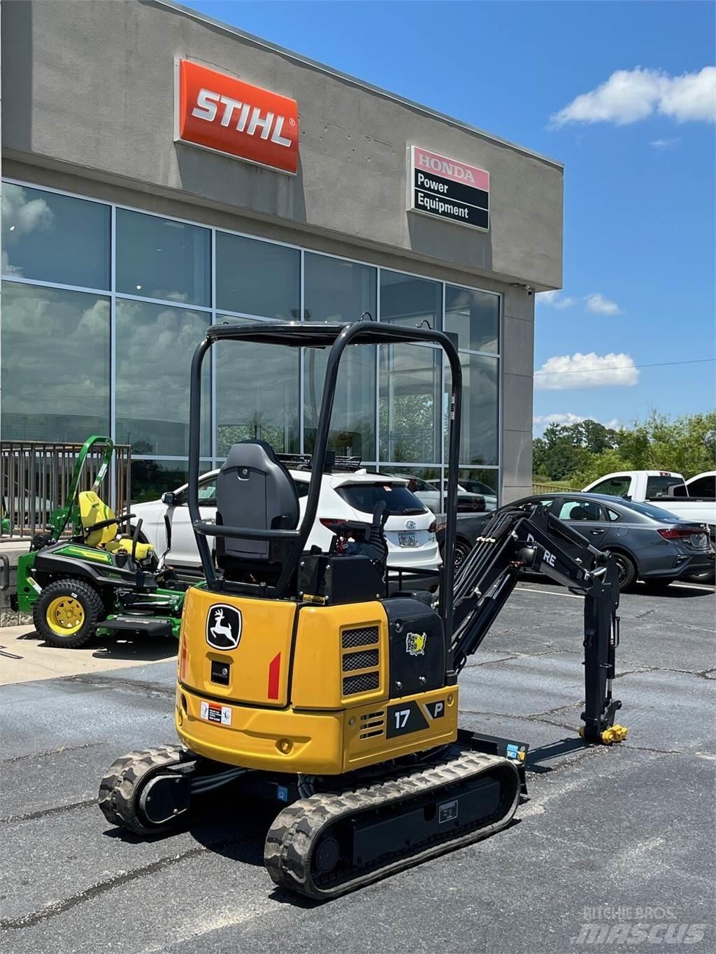 John Deere 17 P Mini bageri < 7t