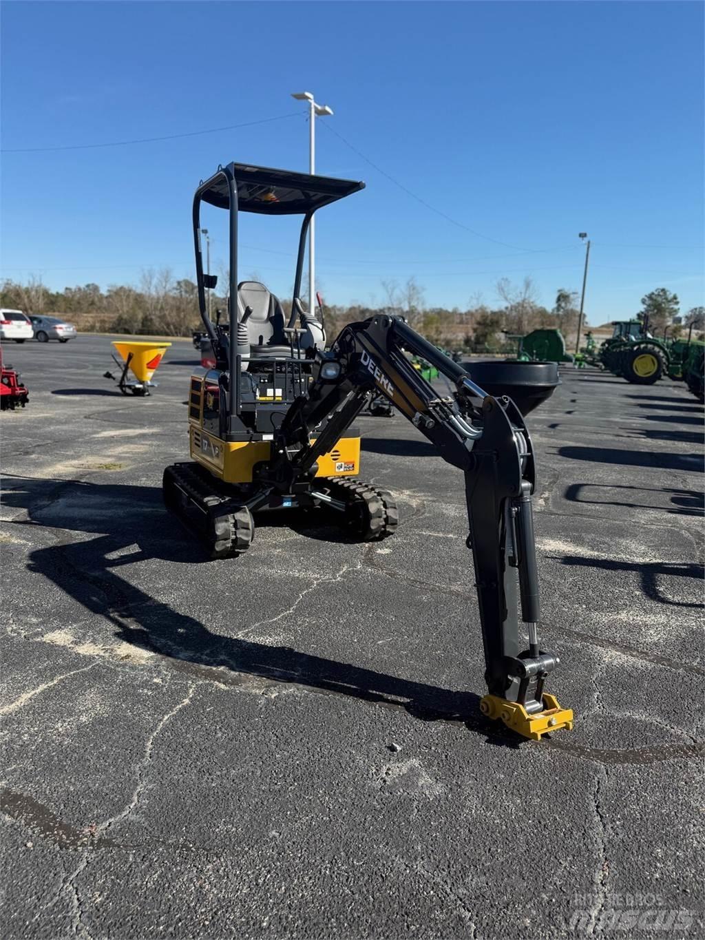 John Deere 17 P Mini bageri < 7t