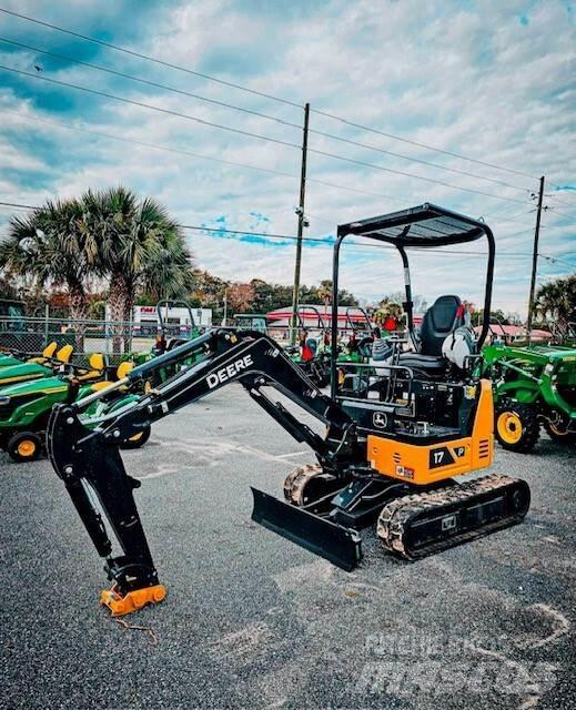 John Deere 17 P Mini bageri < 7t