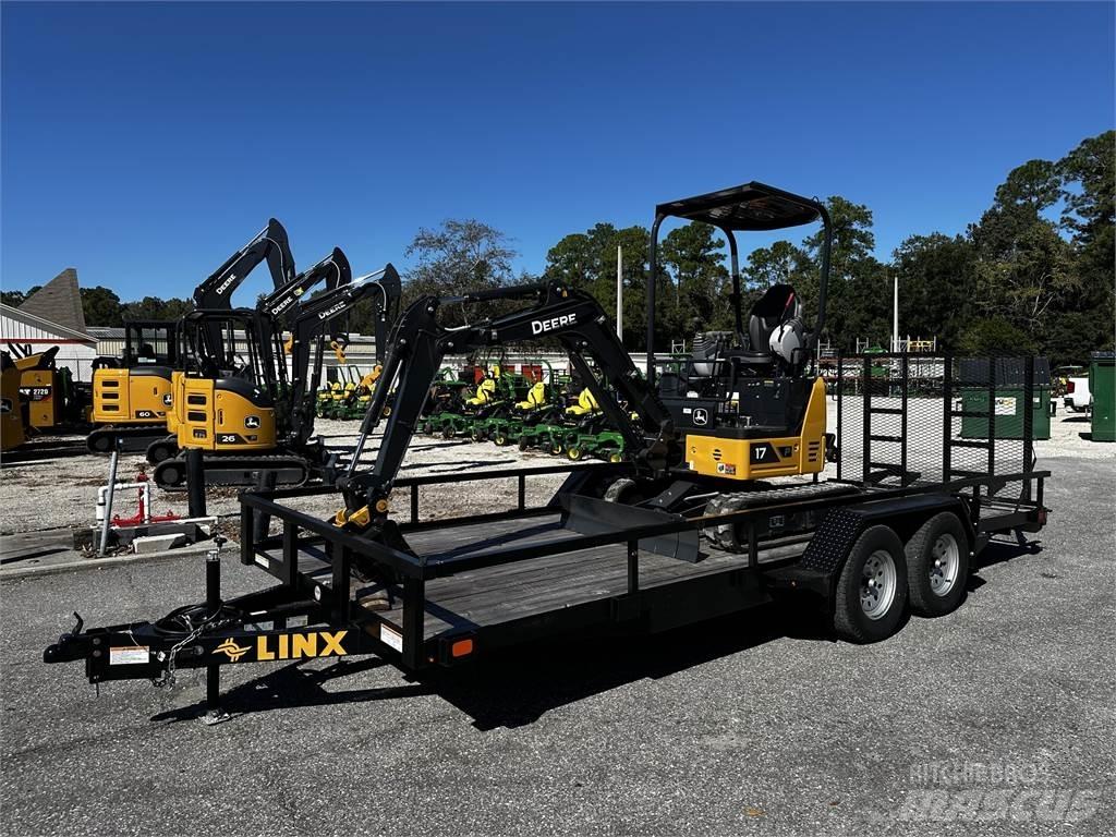 John Deere 17 P Mini bageri < 7t